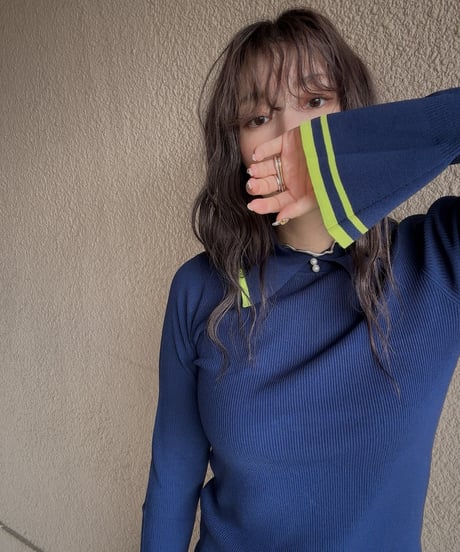 pearl button poloknit