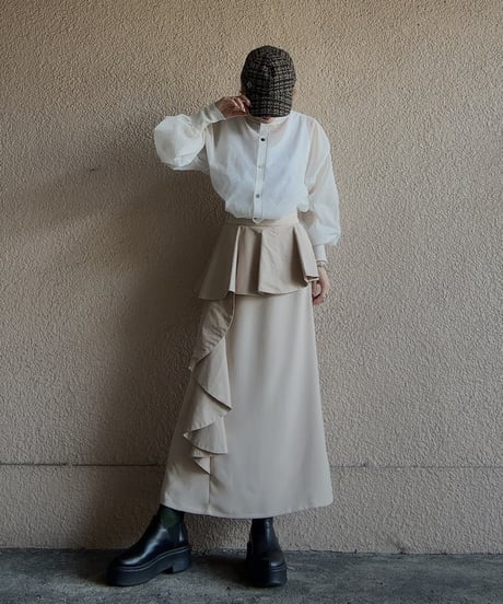 【DOS DIOSAS】frill skirt