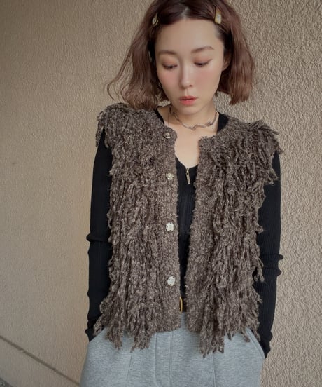 loop knitvest
