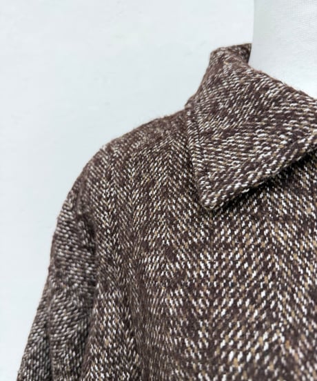 peplum tweed jacketcoat