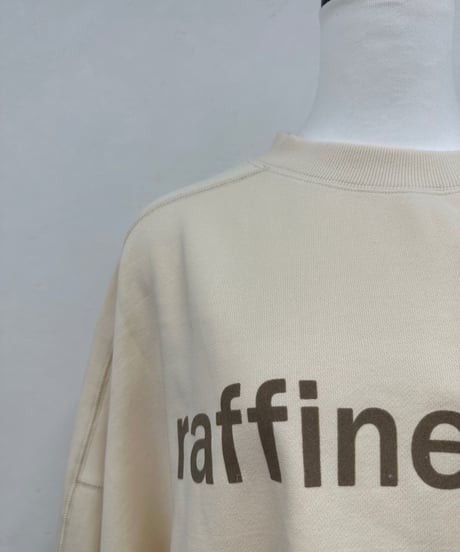 【Limue】logo print sweat