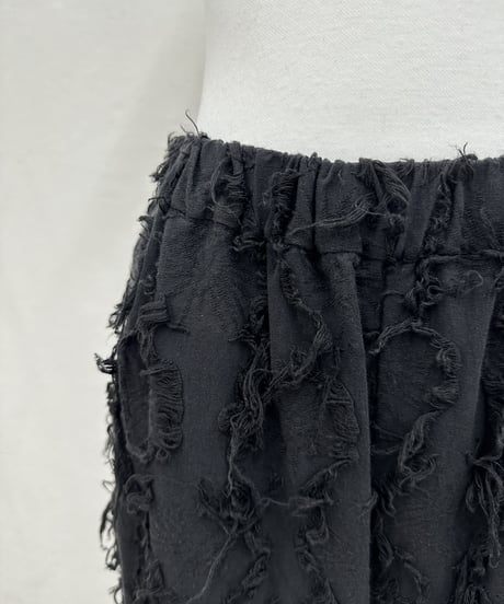 fringe jacquard balloonPT