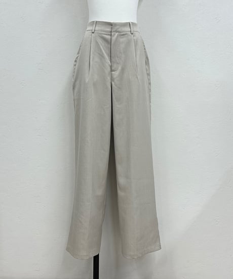 tuck wide slacks PT