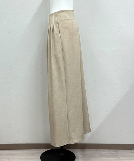 pleat wide pants