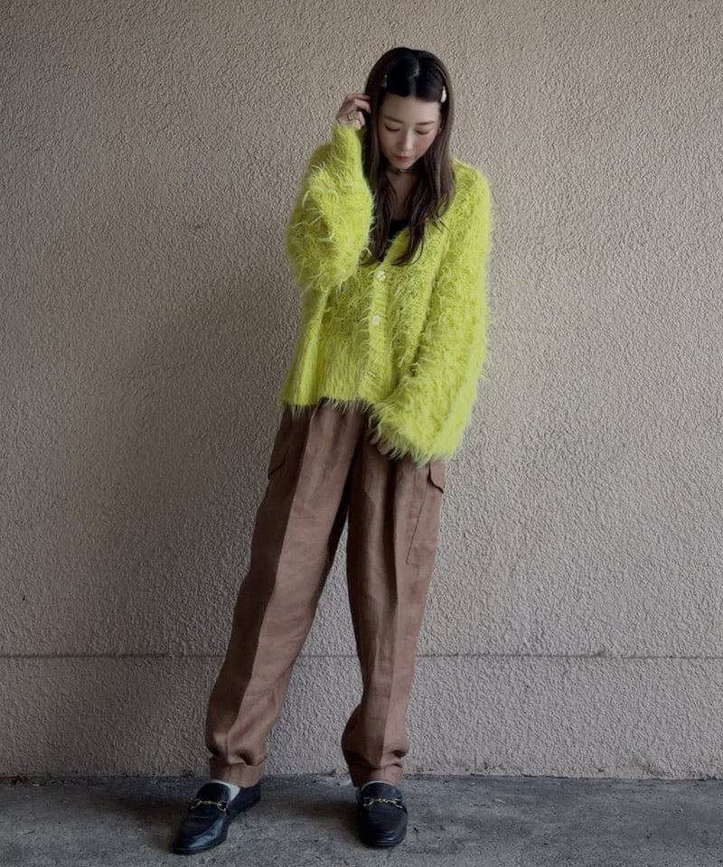 人気商品⭐︎Shaggy Knit Cardigan カーディガン shaggy knit cardigan（シャギーニットカーディガン