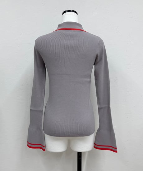 pearl button poloknit