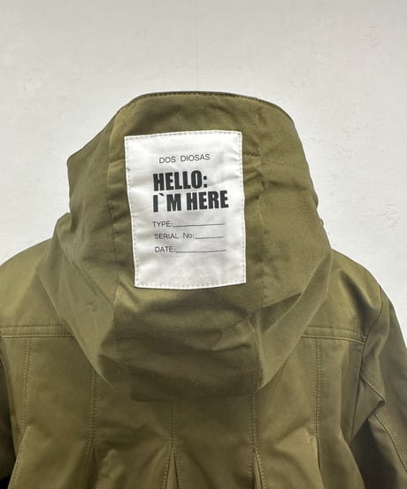 【DOS DIOSAS】gather blouson