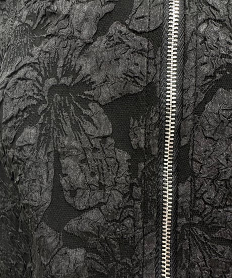 jacquard doublezipper skirt