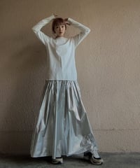 【DOS DIOSAS】metallic skirt