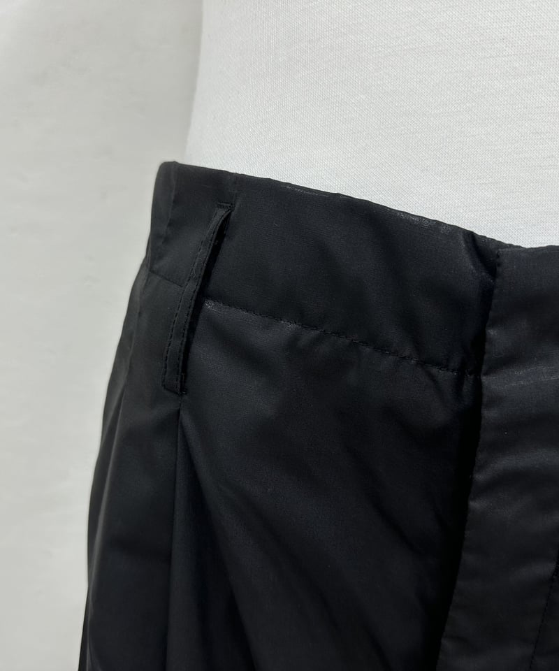 glossy tuck wide PT | Amu