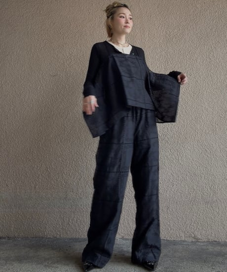 embroidery lace pants