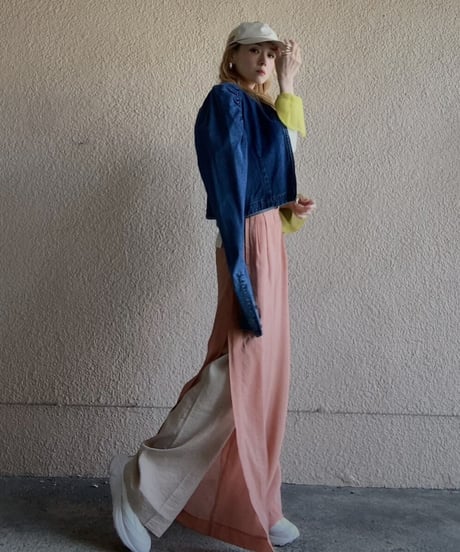 【Limue】sheer layered PT