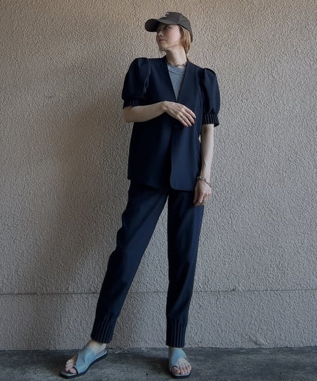 【KARRY】hem pleats pants