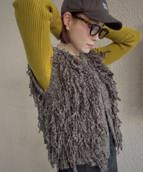 loop knitvest