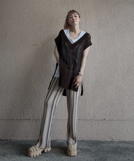 linentouch stripe pants