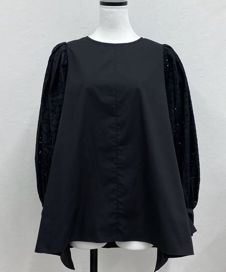 lace sleeve shirt