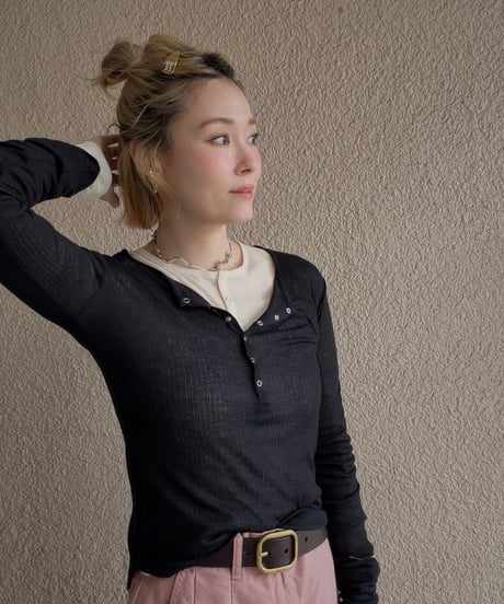 sheer henryneck T