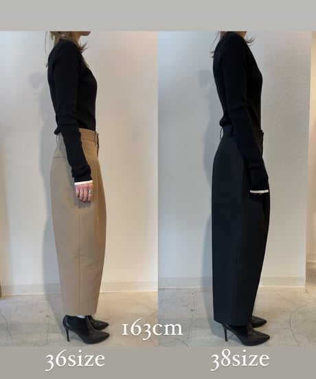 【Amu】2tuck tapered PT