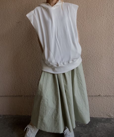 emboss  bubble skirt