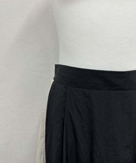 side line balloon skirt