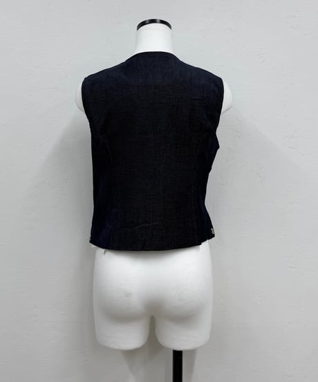 embroidery vest　tuckPT woolJK 3SET