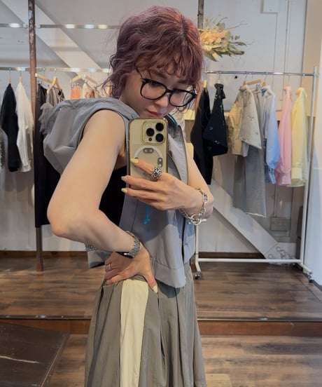 back mesh parker vest