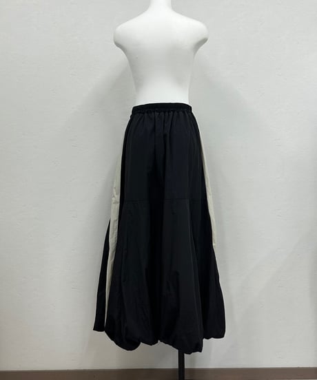 side line balloon skirt