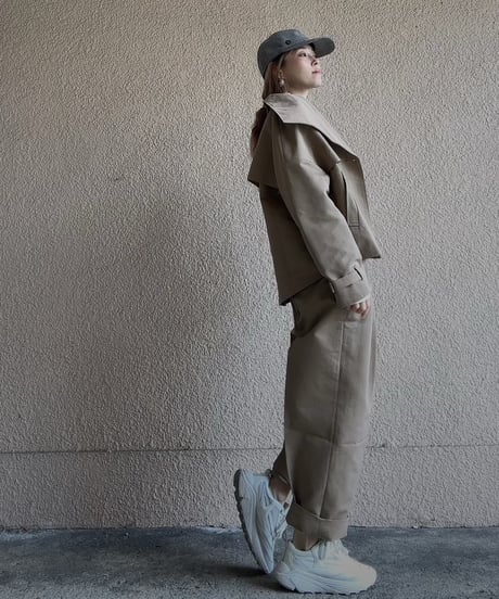 【Amu】2tuck tapered PT