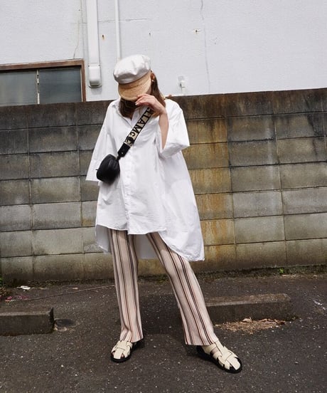 linentouch stripe pants