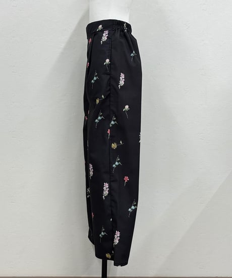 flower print wide PT