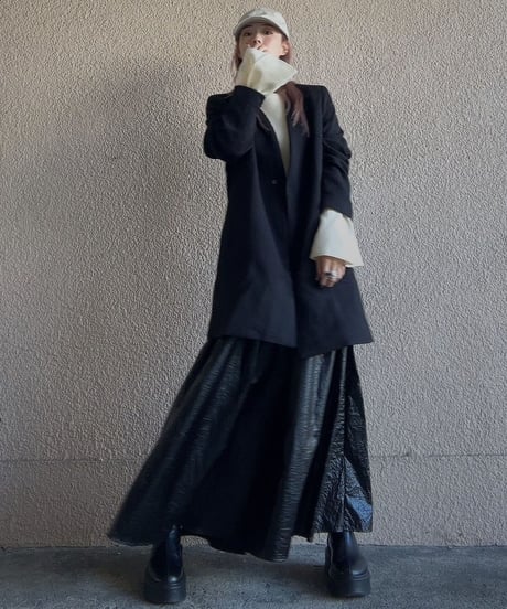 nocollar jacquard jacket