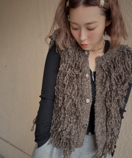 loop knitvest