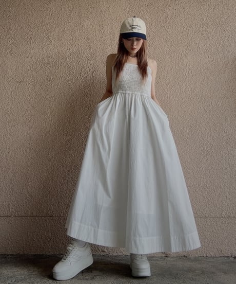 【KARRY】shirring bare dress
