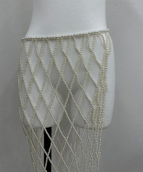 pearl wrap skirt