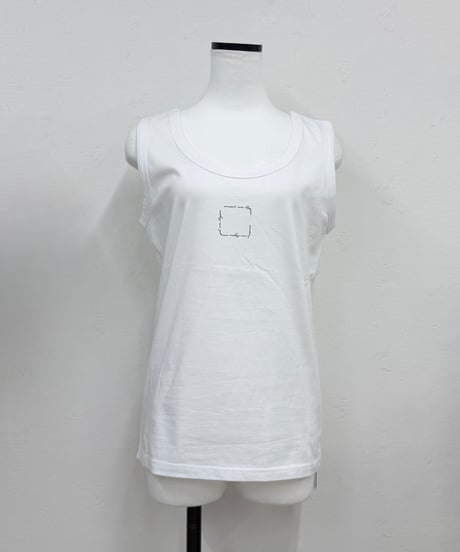 【Amu】 2way logo tanktop