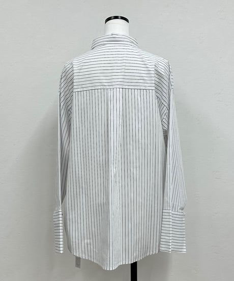 stripe longcuffs shirt