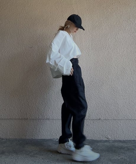 linen tapered pants