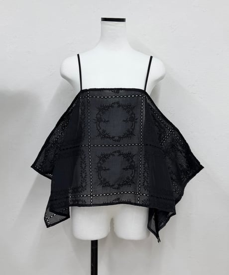 embroidery lace cami