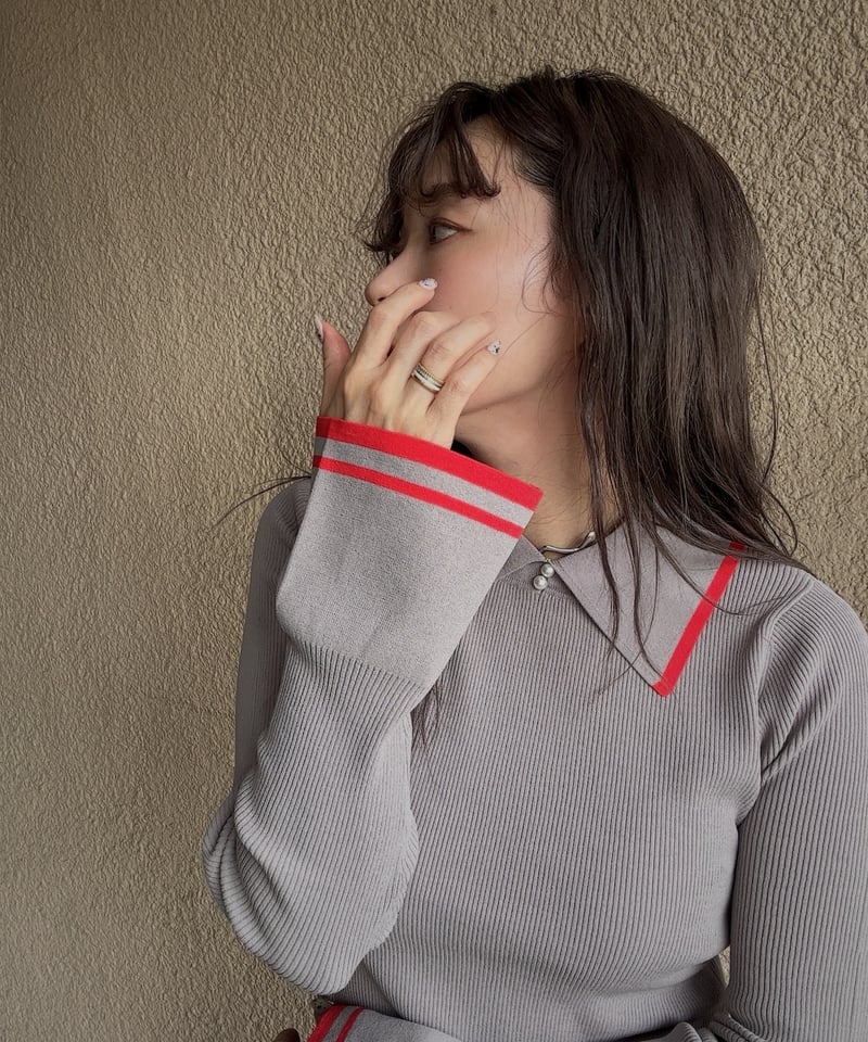 レディースウェア minuere tweed pearl button polo レディースウェア minuere tweed pearl button polo レディースウェア