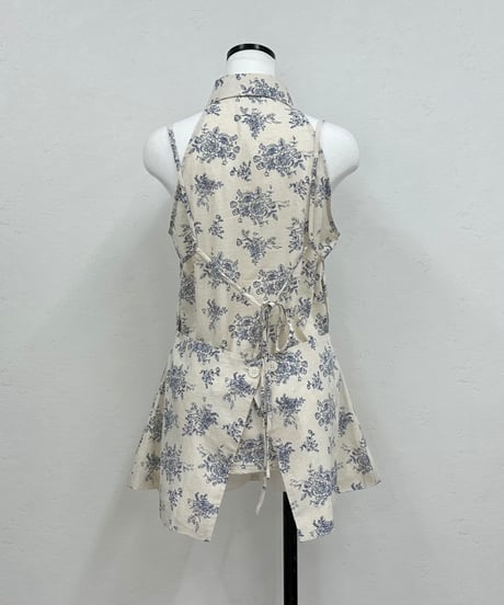 flower design shirt ＆cami