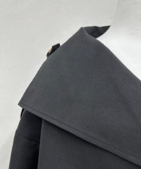 【Amu】short trench coat