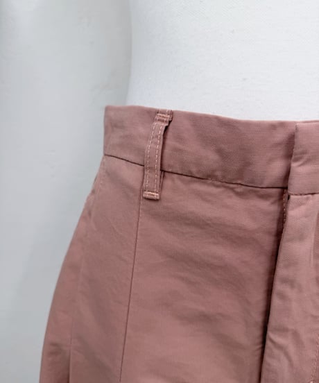 【Limue】wide tuck pants