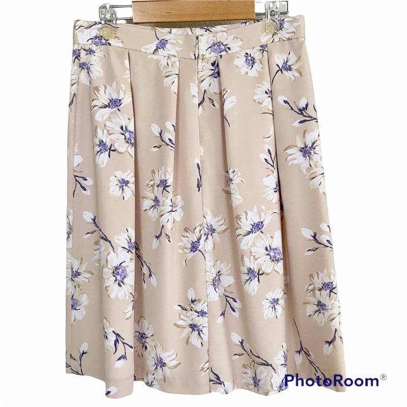 Debut de Fiore デビュー ド フィオレ 花柄 膝丈 フレアスカート | Lulu 