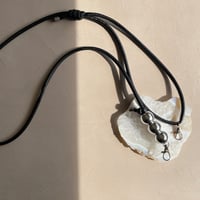 shoulder strap 【silver beads・Black】