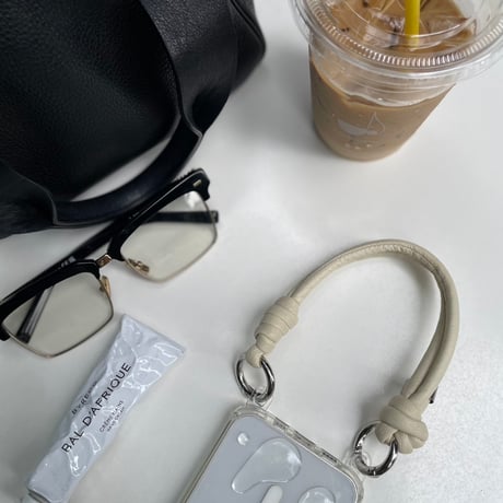 Hand strap 【simple・Ivory】
