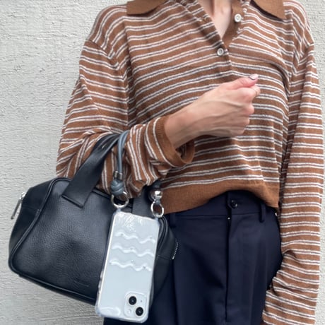 @o1215 × mot コラボ ハンドストラップ【charcoal gray】