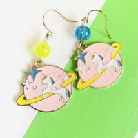 ファンシーレトロペガサスピアス☆