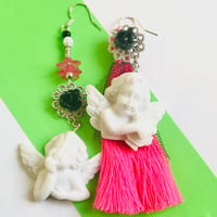 エンジェルネオンダークピアス
