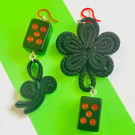 麻雀牌🀄️ピアス