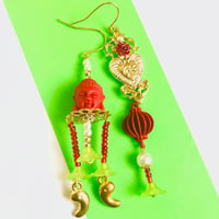 マハラジャ大仏ピアス